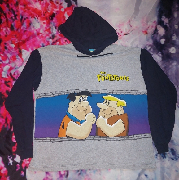 Vintage The Flintstones Light Hoodie - Picture 1 of 7